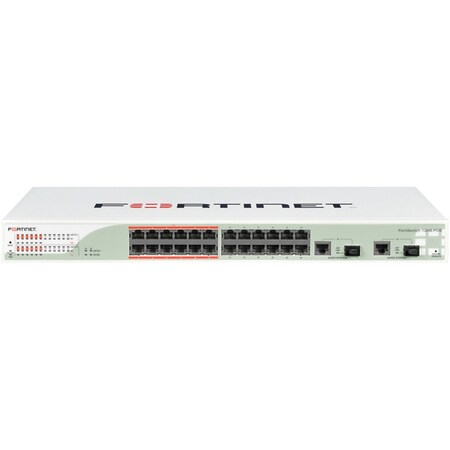 Fortinet L2 Poe Switch - 24 X Fe Rj45 Ports (Including 12 X Poe Ports, 12 X FS-124B-POE